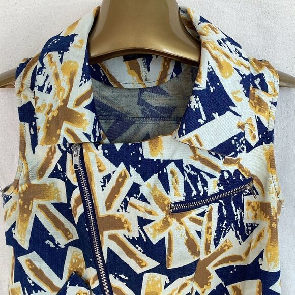 Woman’s Cals Chico multi print vest small - Picture 5 of 7
